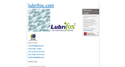Desktop Screenshot of lubrifox.com